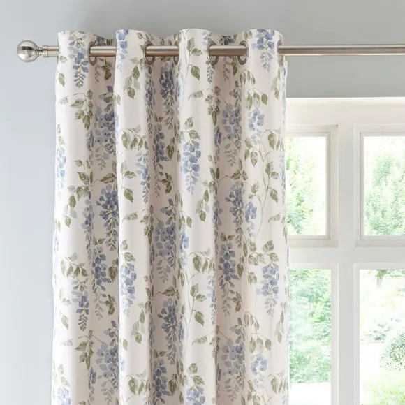 Wisteria Eyelet Curtains 1