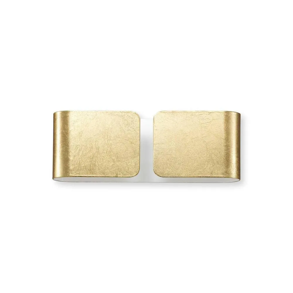 Netlighting Clip 2 Light Indoor Small Wall Light Gold G9