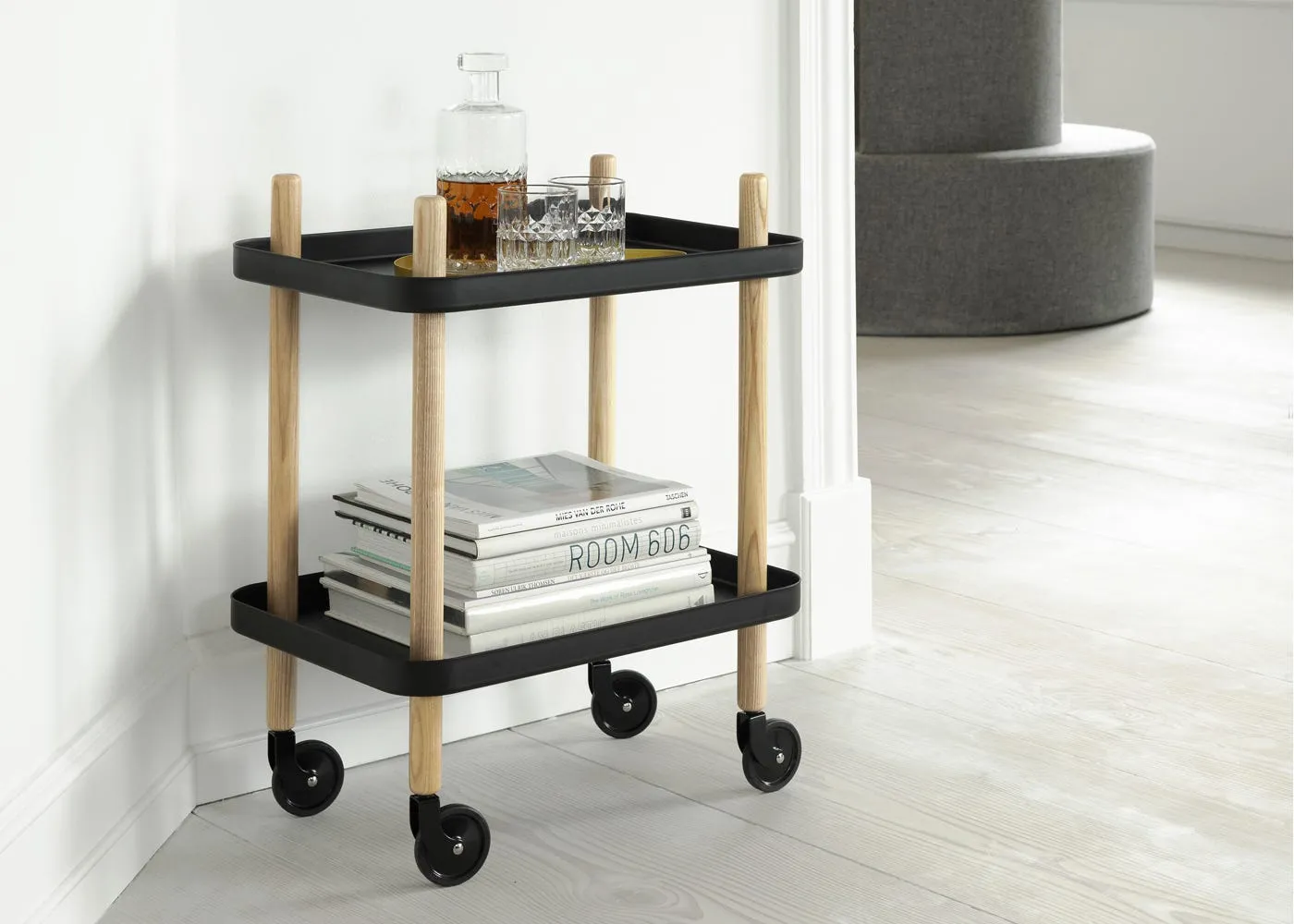 Normann Copenhagen Block Table White 4