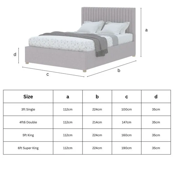 Grant Saxon Twill Adjustable Bed 4