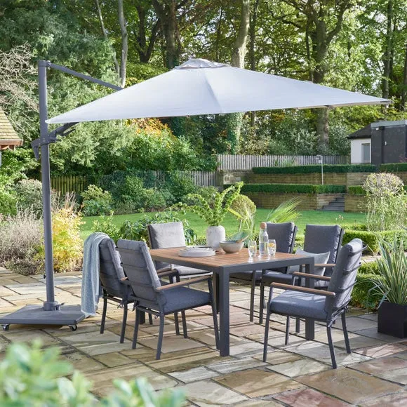 Easton 6 Seater Outdoor Dining Set 2