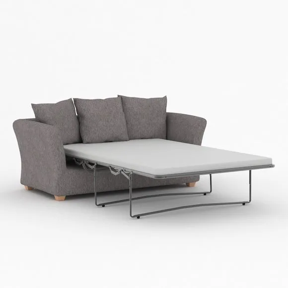 Emmett Woven Fabric 2 Seater Double Sofa Bed 3