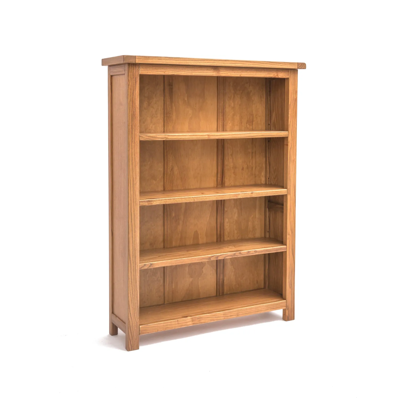 Cabinet Bits Bookcase 120x90x25cm in Light Brown 2