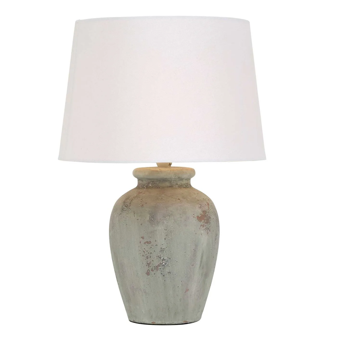 Distressed Table Lamp