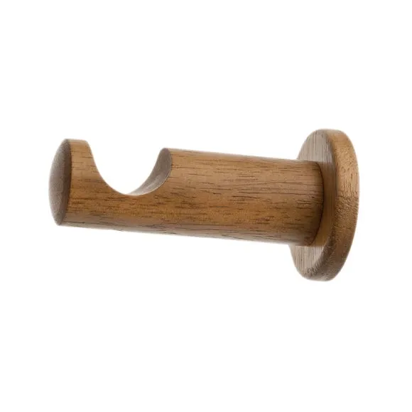 Trinity Fixed Wooden Eyelet Curtain Pole 3