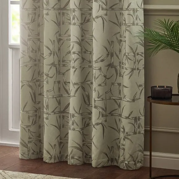 Paoletti Bamboo Eyelet Curtains 5