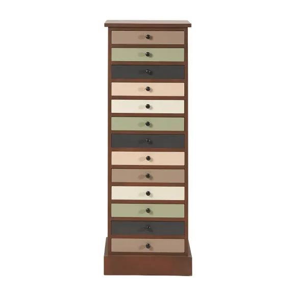 Pacific Loft 13 Drawer Chest, Pine 2
