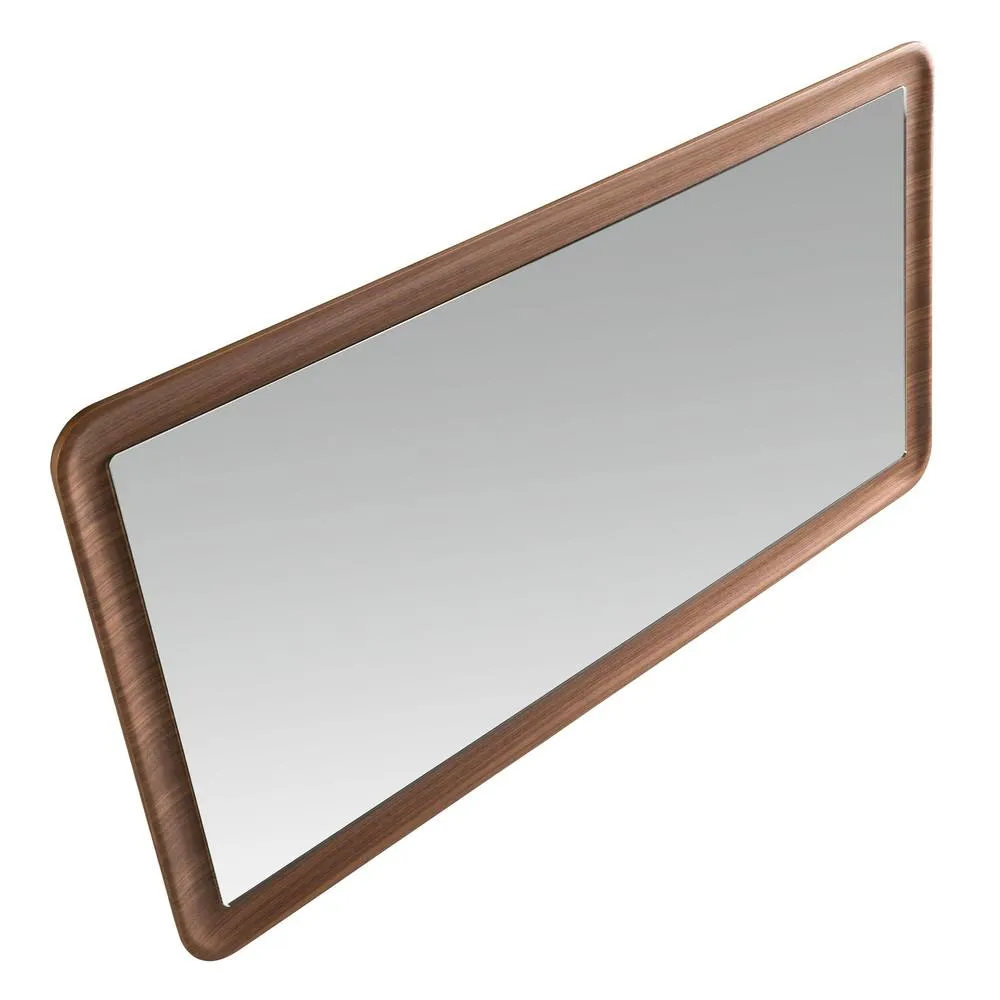 Angel Cerda Rectangular Walnut Wall Mirror 120x60 cm 6