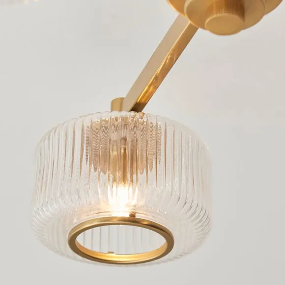 Vogue Jake 3 Light Semi Flush Ceiling Light 3