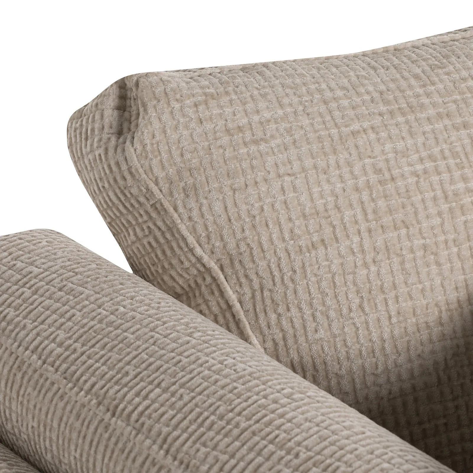 Geneva Large Lhf Chaise Sofa, Brown | Barker & Stonehouse 5