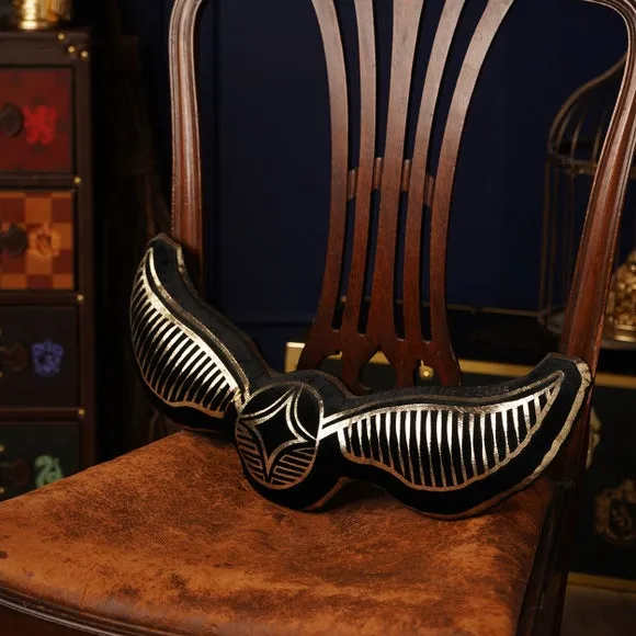 Harry Potter Alumni Snitch Velvet Cushion