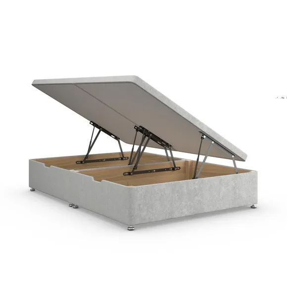 Luxury Side Ottoman Bed Frame, Chenille 6