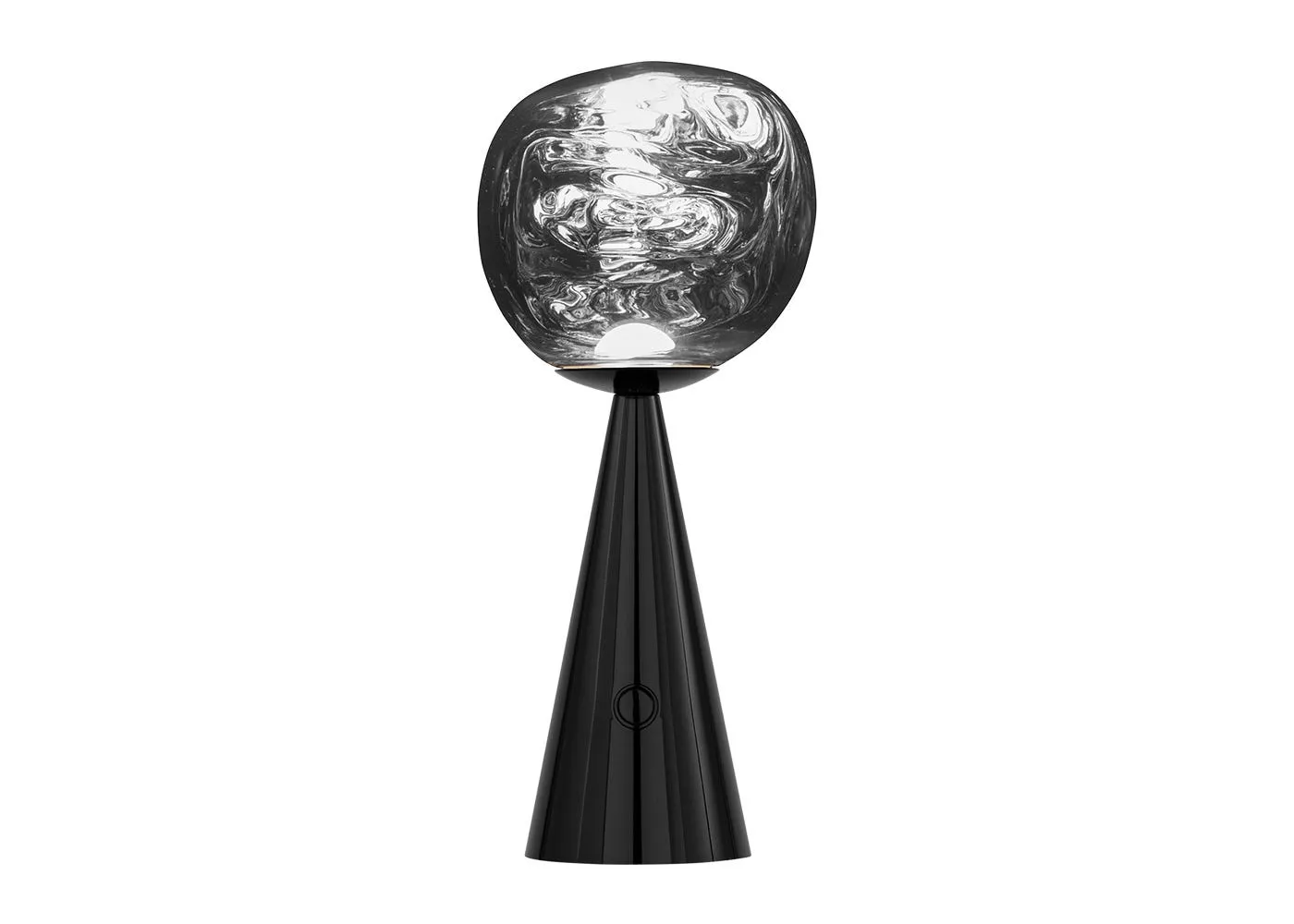 Tom Dixon Melt LED Portable Table Lamp Black