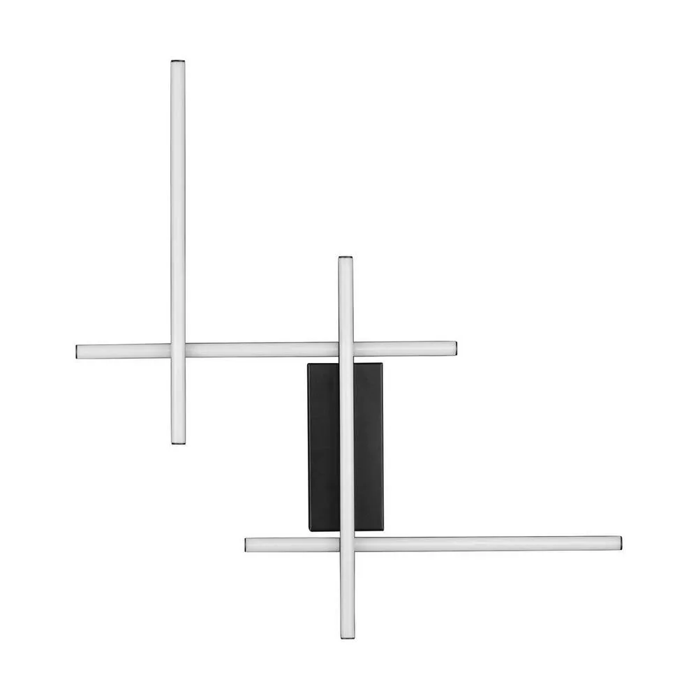 Netlighting Apecho Wall Lamp Sandy Black Triac Dimmable LED 28W 1055lm 3200K
