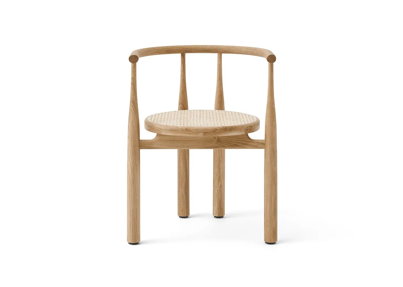 New Works Bukowski Chair French Cane Oak