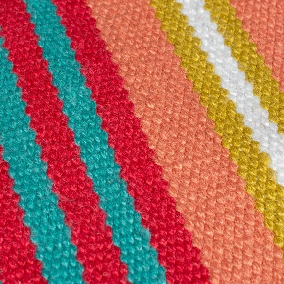 Sophie Robinson Rock Candy Stripe Indoor Outdoor Rug 2