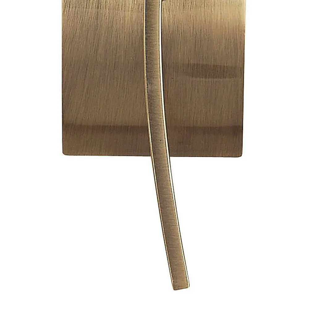 Netlighting Pietra Wall Lamp Switched 1 Light G9 Antique Brass in Gold 5