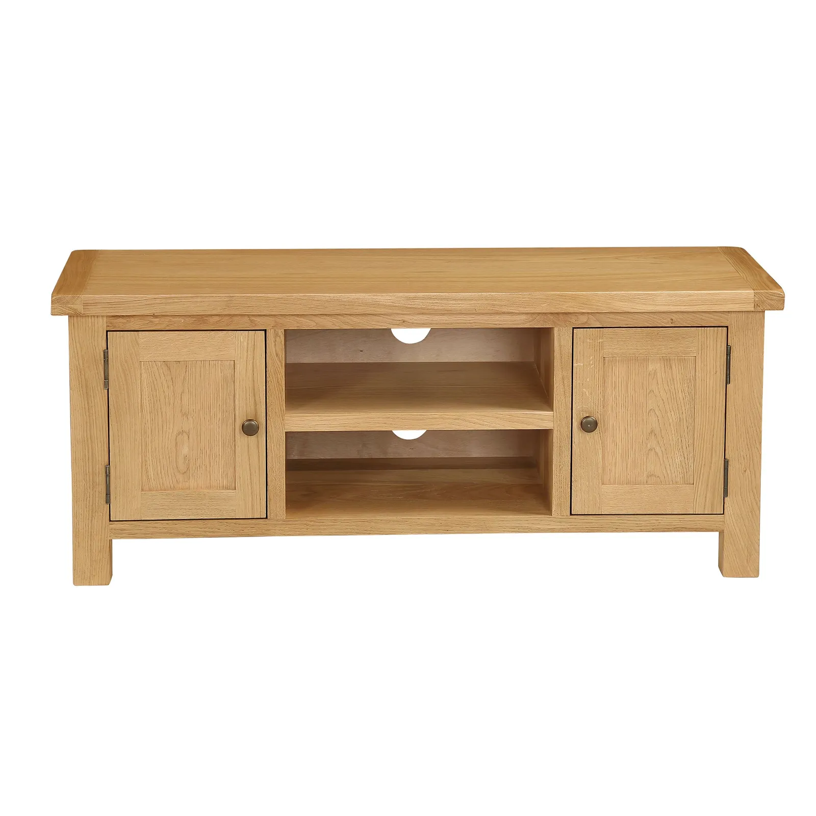 Sherbourne Oak Large TV Stand Natural