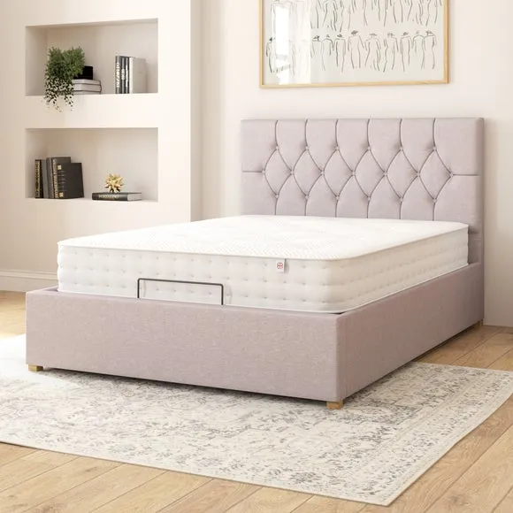 Olivier Eire Linen Adjustable Bed 2