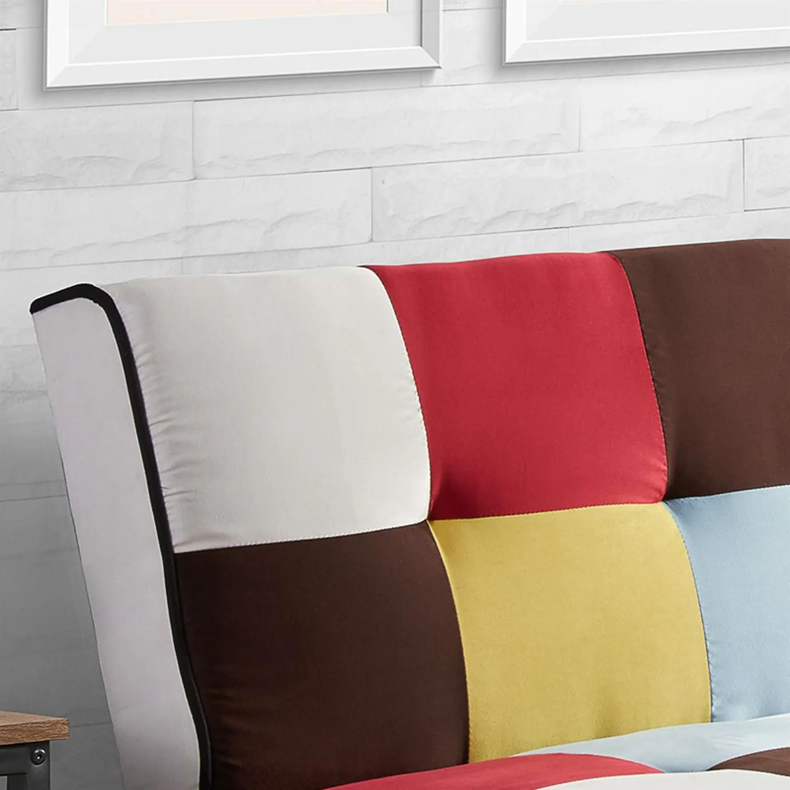 Birlea Velvet Sofa Bed Aurora 3 Seater Settee Modern Fabric 3