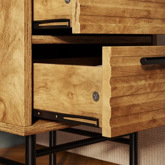 Bryant 2 Drawer Bedside Table 4
