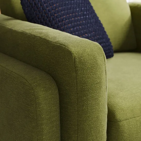 Newton Luxe Chenille Snuggle Chair 4