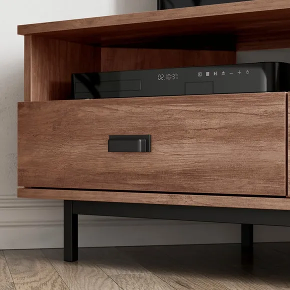 Fulton Pine Effect Corner TV Unit for TVs up to 50" 5