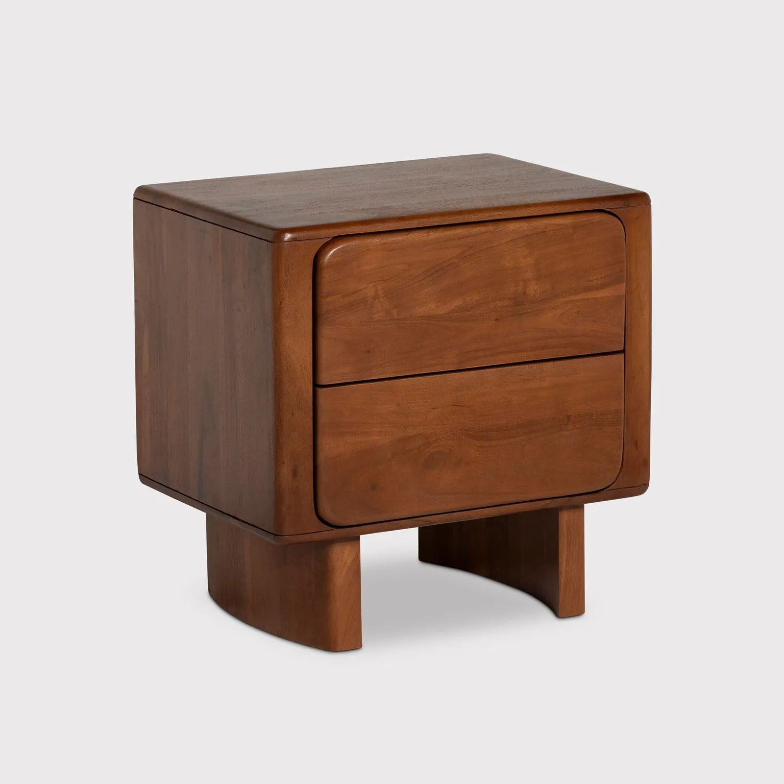 Zerina Bedside 55X43X55Cm Table, Acacia Wood | Barker & Stonehouse