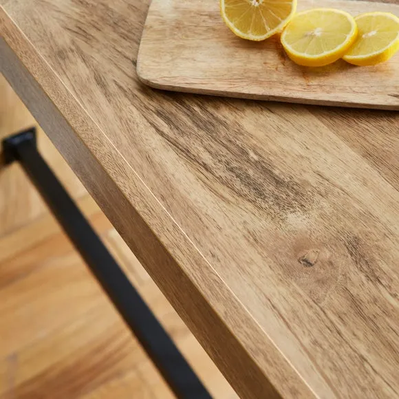 Bryant 2 Seater Bar Table, Mango Wood Effect 3