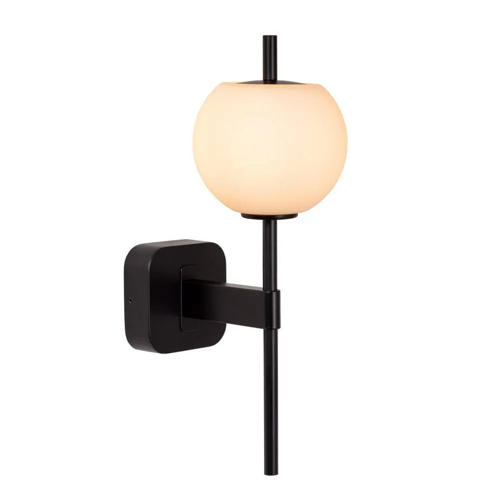Netlighting Elda Wall light Bathroom 1xG9 IP44 Black