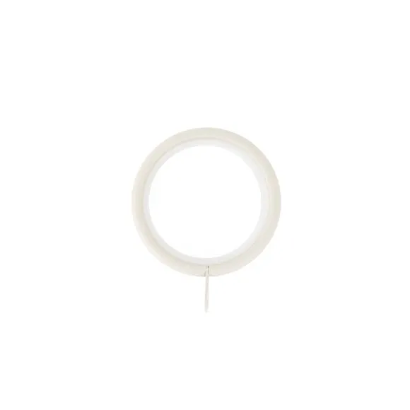 Pack of 6 35mm Lined Curtain Rings 4