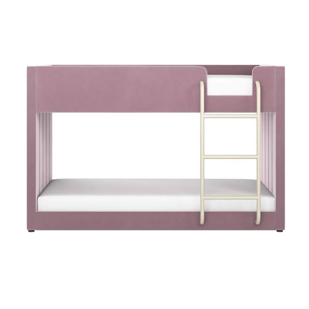 Flair Eden Fabric Bunk Bed in Pink 5