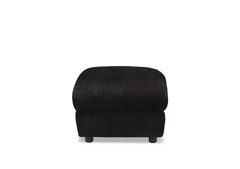 Raven Fabric Footstool