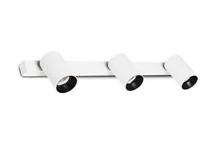 Netlighting Stan Wall Ceiling Lamp White 3x GU10
