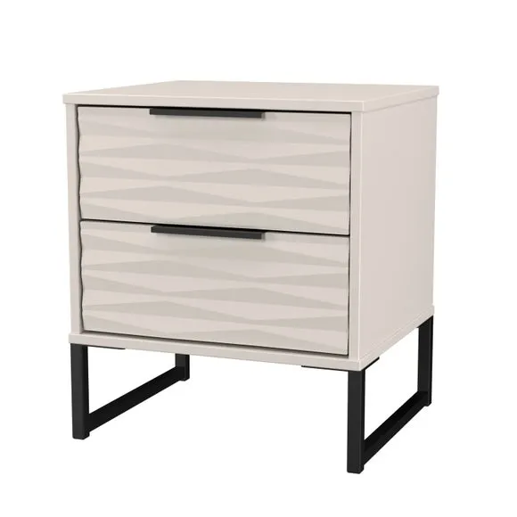 Tuxford 2 Drawer Bedside Table 4