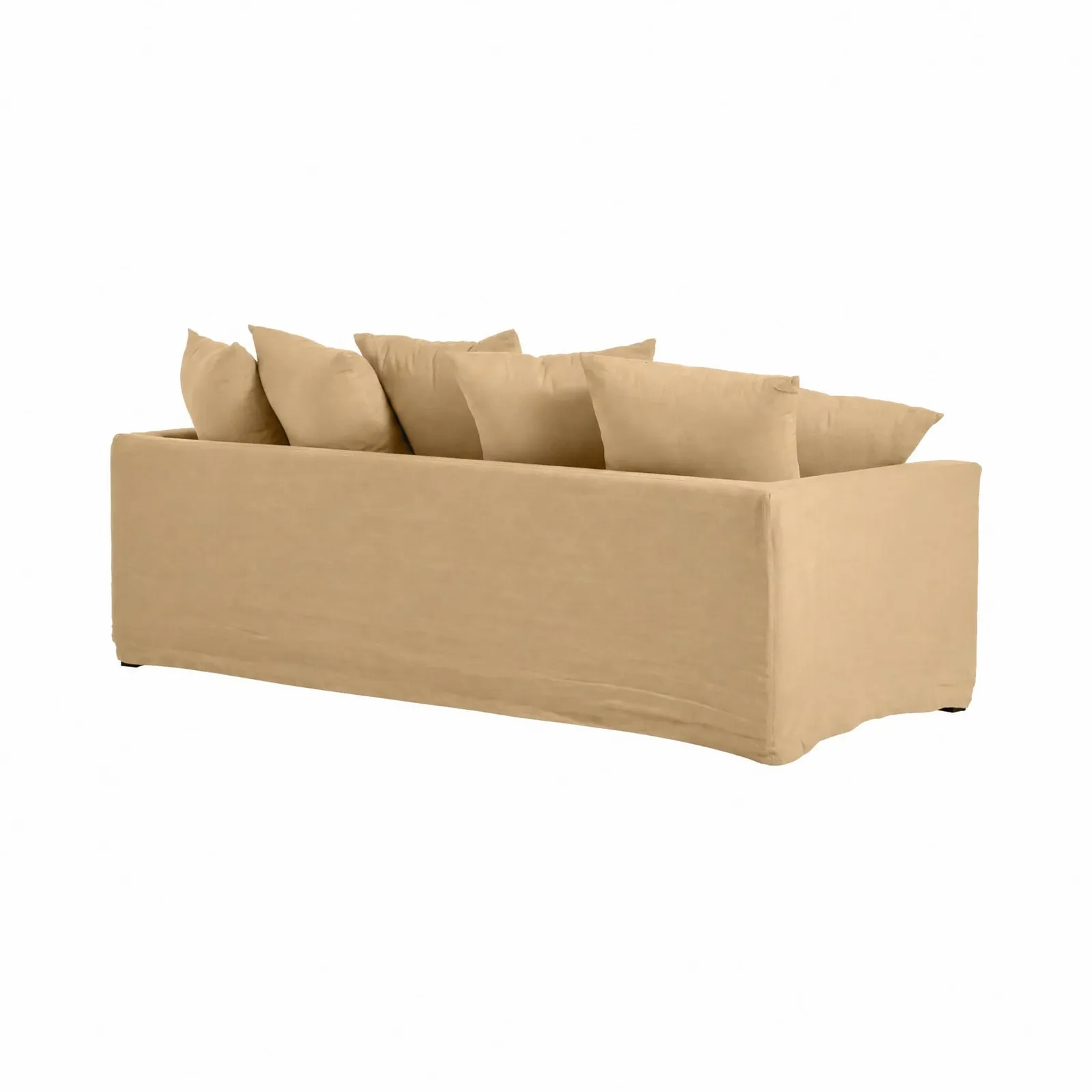 Enstone Grand Sofa, Yellow Fabric | Barker & Stonehouse 2