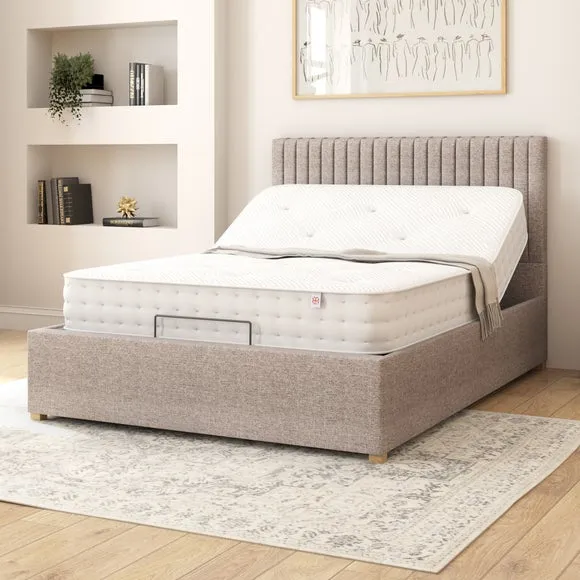 Grant Saxon Twill Adjustable Bed 3
