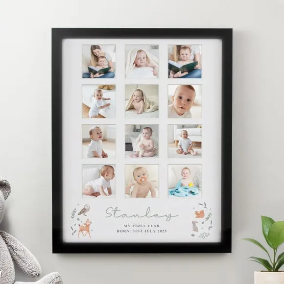 Personalised Woodland Animal Multi Photo Frame 2
