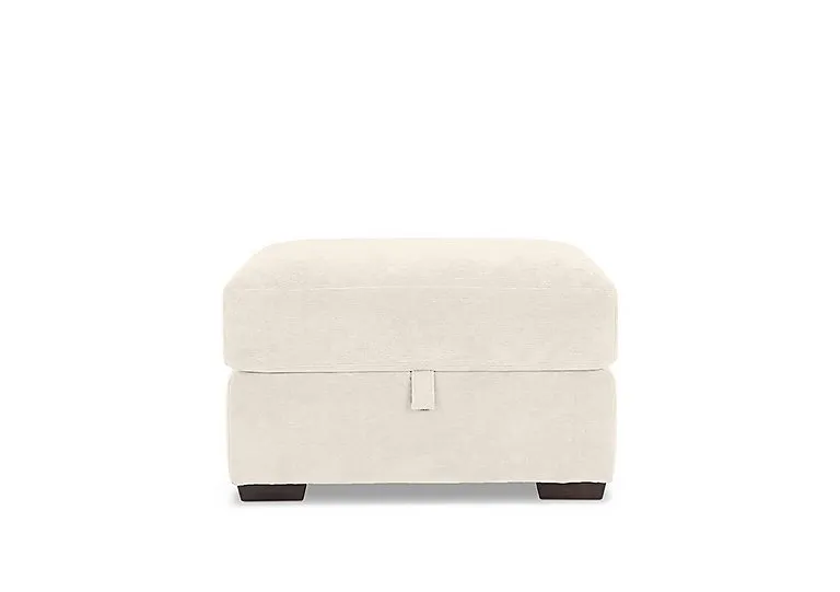 Recharge Fabric Storage Footstool - Living Room Furniture - In Time for Christmas