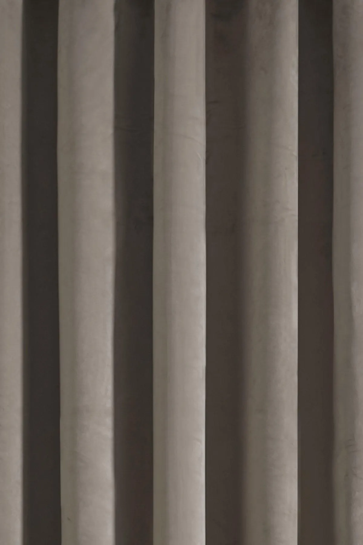 Laurence Llewelyn-Bowen 'Montrose' Velvet Blackout Eyelet Single Panel Door Curtain in Natural 3