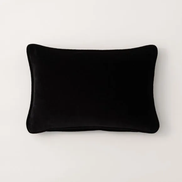 Clara Cotton Velvet Rectangle Cushion 2