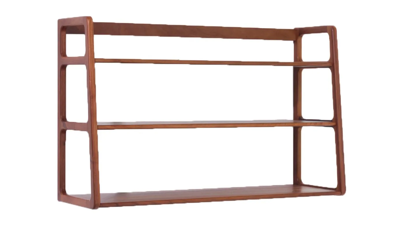 Scp Agnes Wall Mounted Shelves Walnut 1