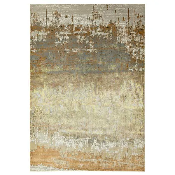 Aurora Dune Rug - 65% Polyester And 35% Polypropylene - Machine Woven In Turkey - W120 x D170cm