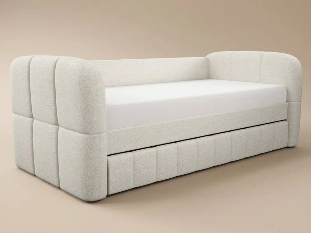 Flair Livia Day Bed with Trundle Cream 5
