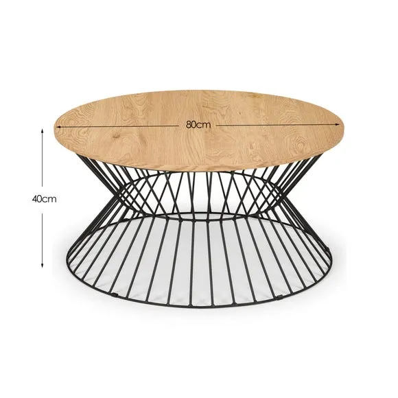 Jersey Round Wire Coffee Table 6