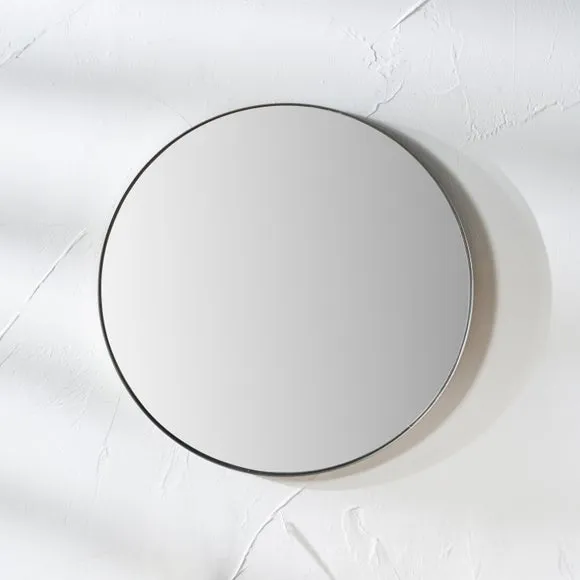 Slim Frame Round Wall Mirror 1
