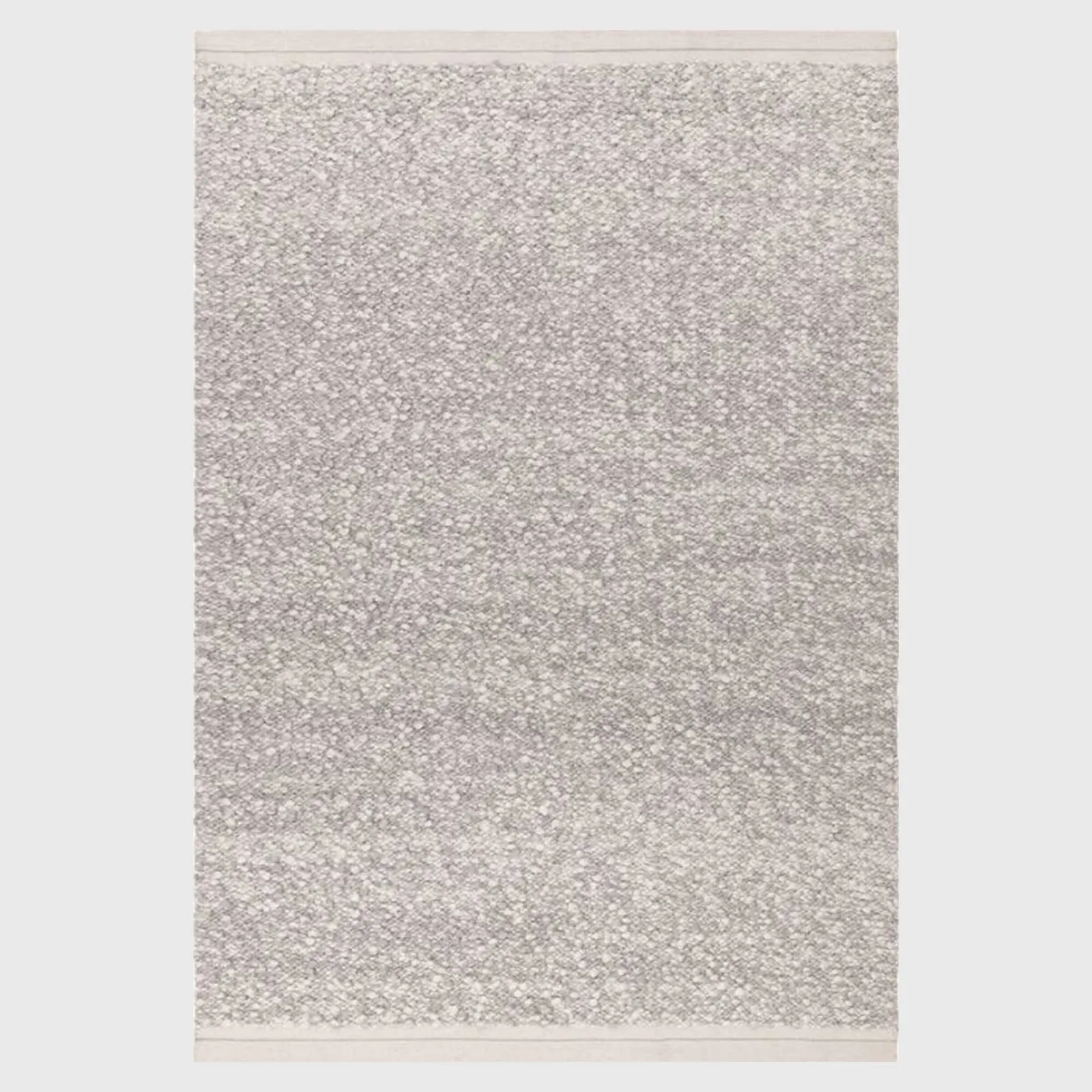 Coen 160X230Cm Rug Silver, Square Wool Blend | Barker & Stonehouse