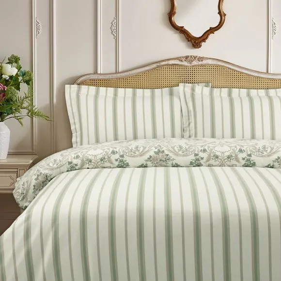 Dorma Winter Stag Luxe 100% Brushed Cotton Duvet Cover & Pillowcase Set 2