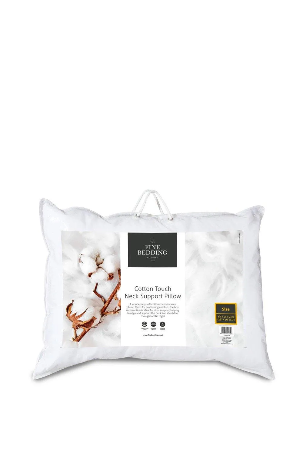 Cotton Touch Neck Support Pillow