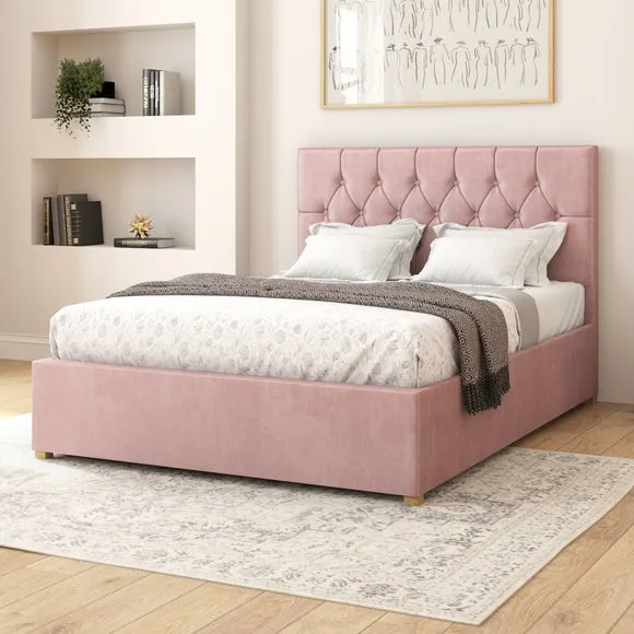 Olivier Plush Velvet Adjustable Bed 1